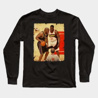 Magic Johnson vs Dominique Wilkins Long Sleeve T-Shirt